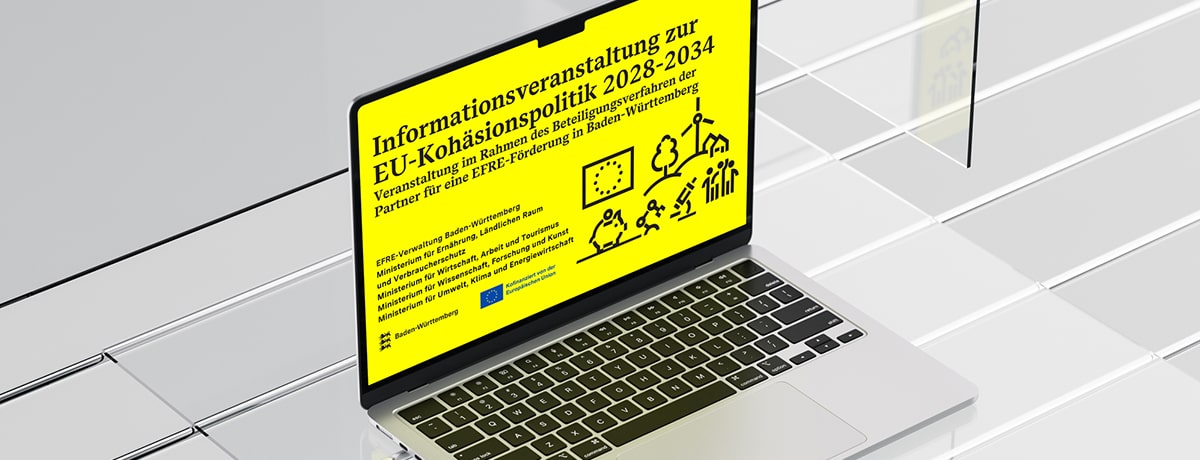 Online-Informationsveranstaltung zur EU-Kohäsionspolitik 2028-2034 am 12.12.2025
